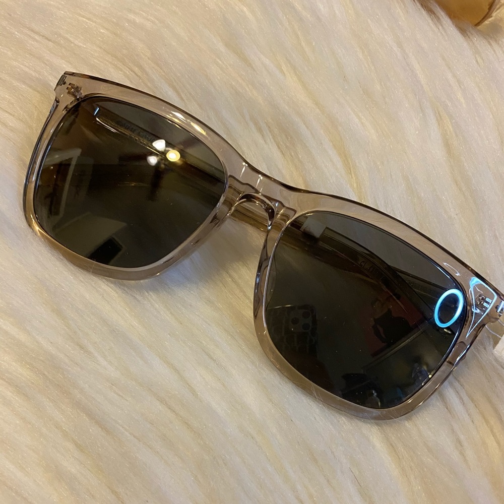 Saint Laurent Clear Square Sunglasses
